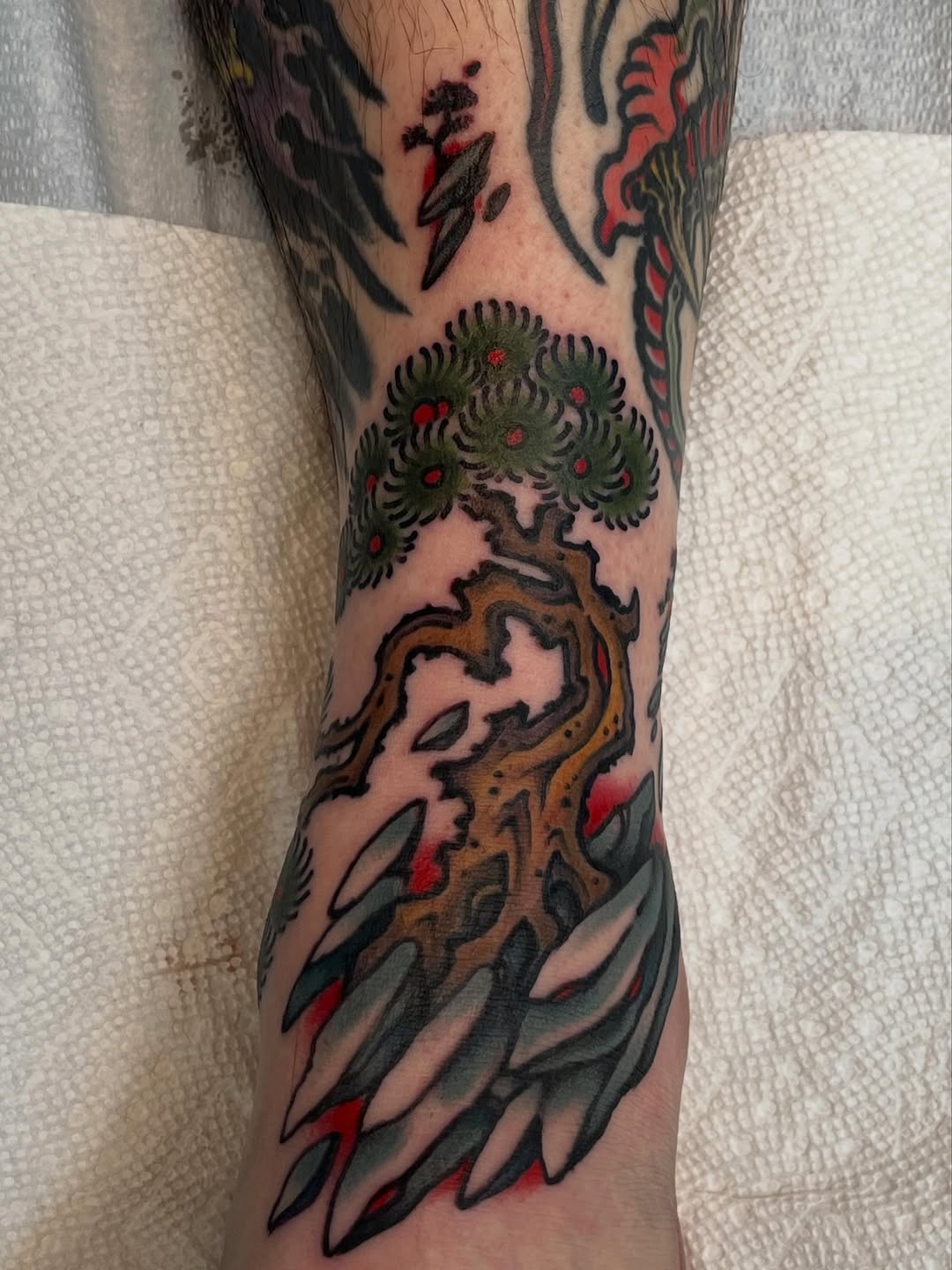 Tattoo by @matty_esswein — japanese_irezumi, american_traditional