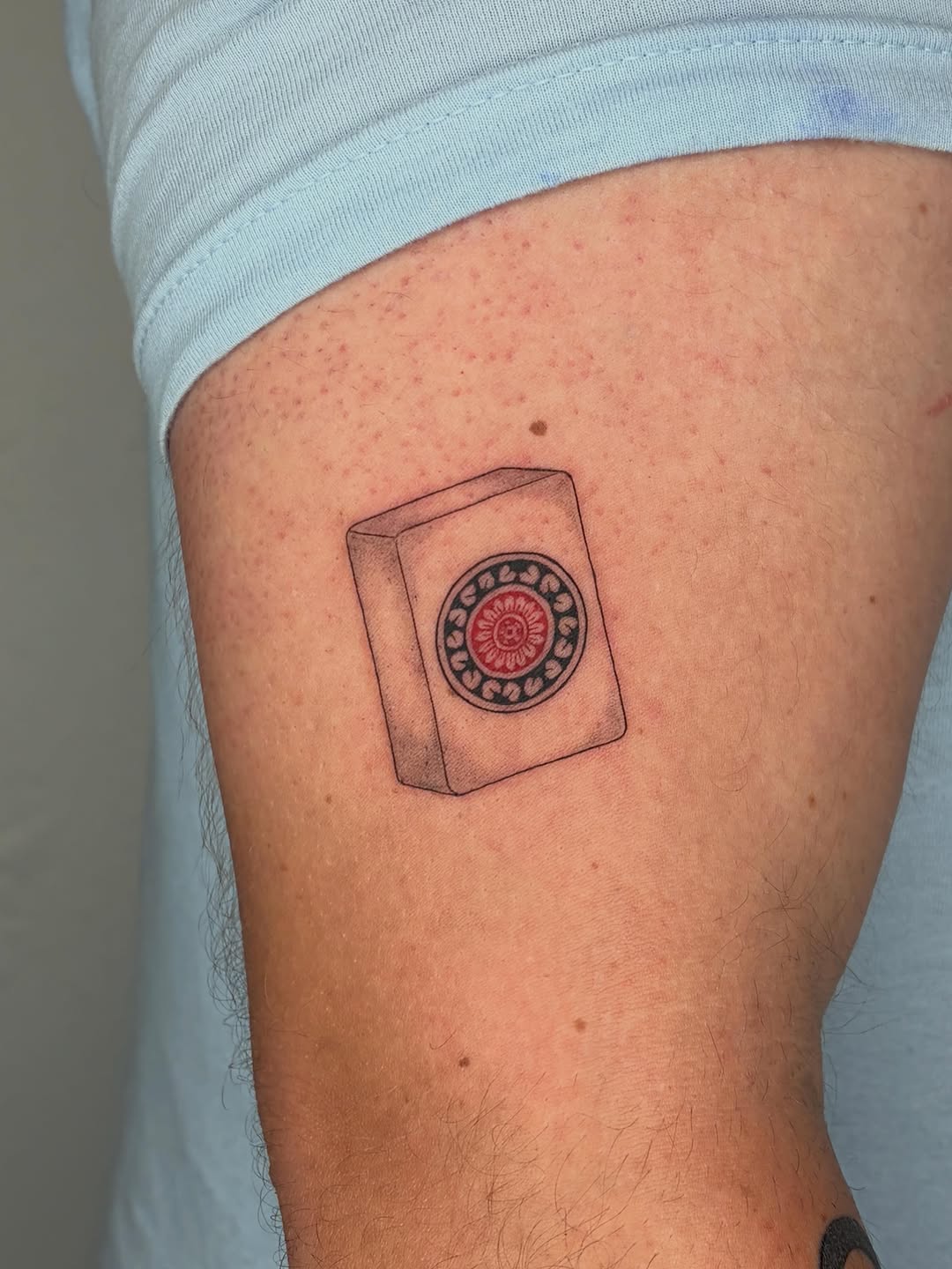 Tattoo by @alyssadoestattoos โ fine_line, black_and_grey
