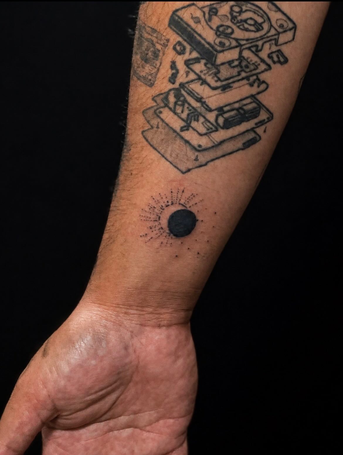 Tattoo by @dfineink — black_and_grey