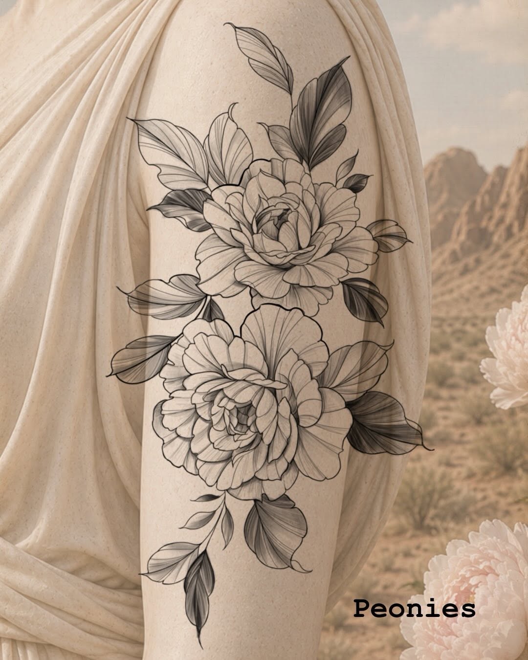 Tattoo by @mccollumtattoo — fine_line, black_and_grey