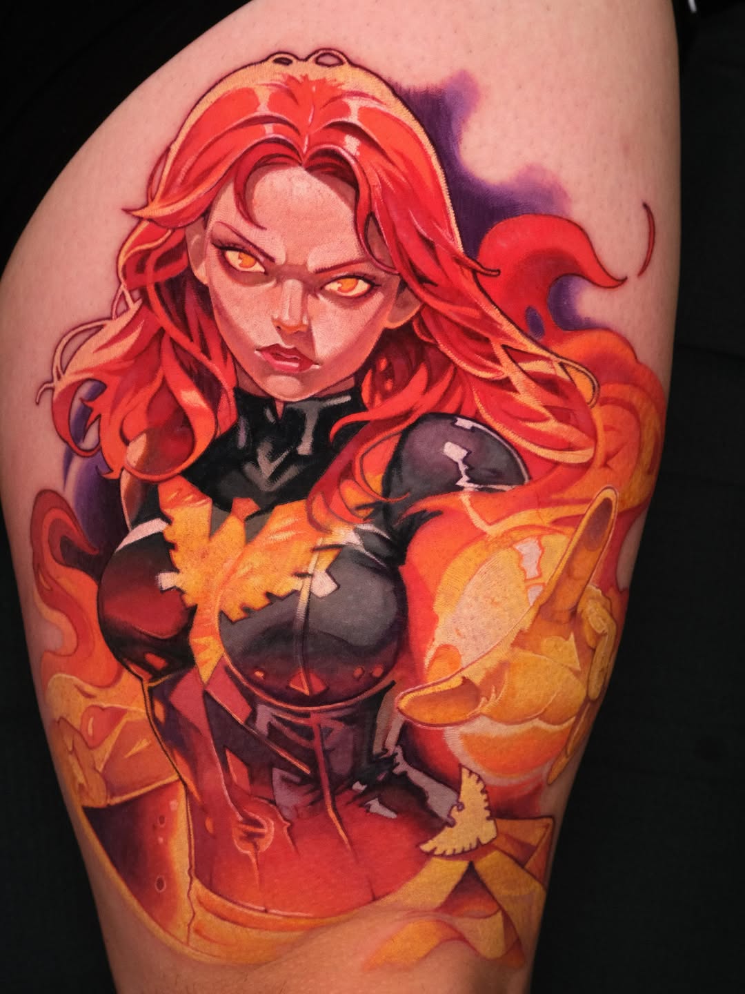 Tattoo by @delai_dzen — realism, anime