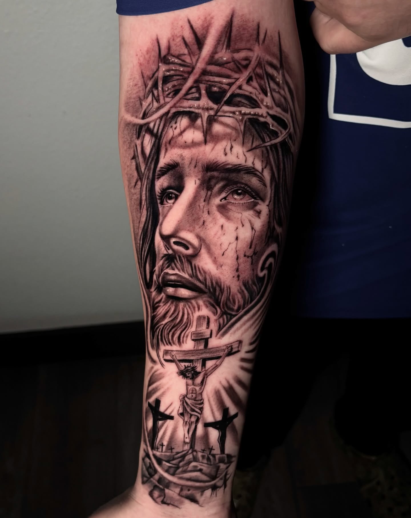 Tattoo by @davesancheztattooer — realism, dark_realism