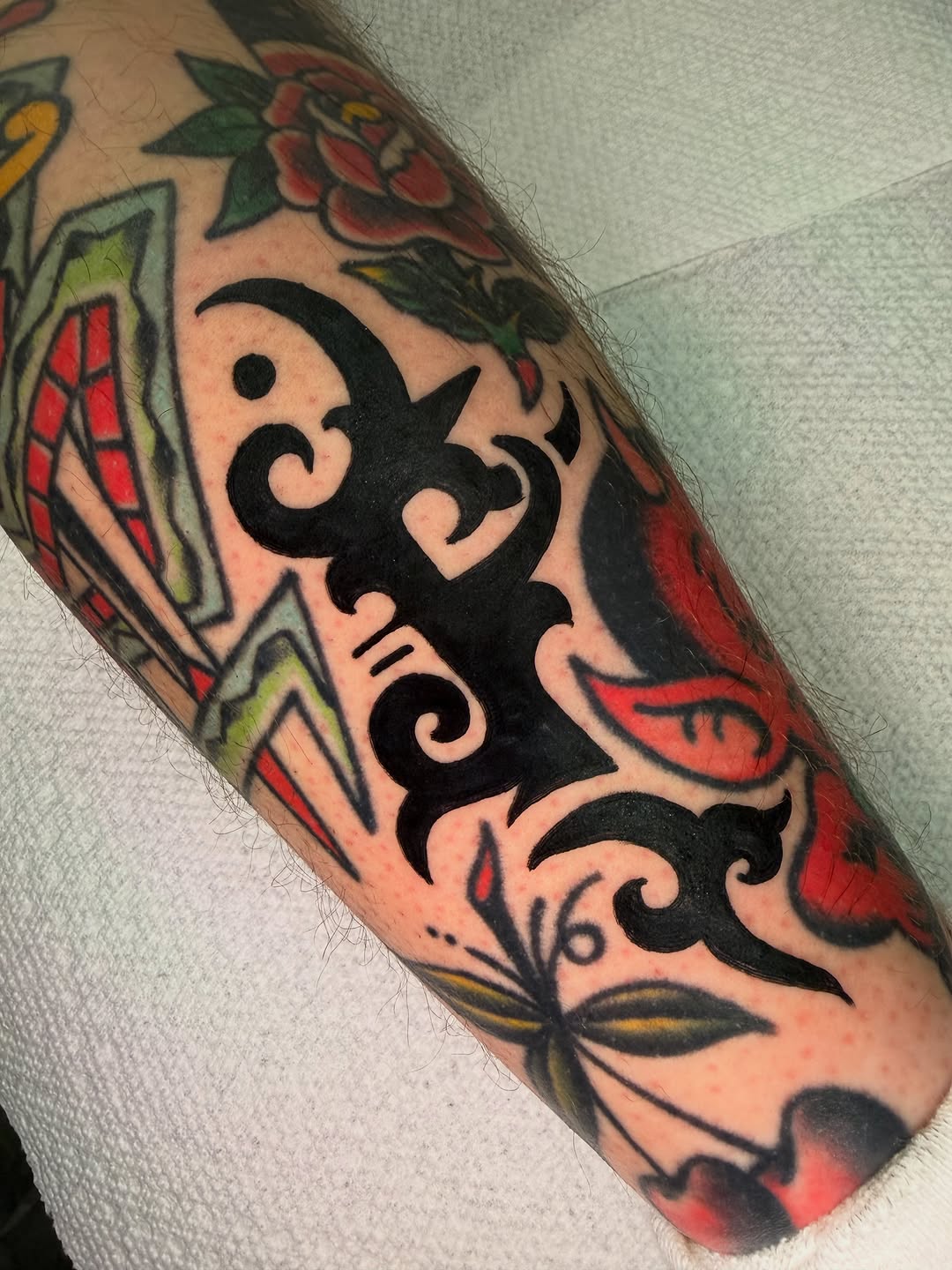 Tattoo by @mikedunntattoo — tribal, american_traditional