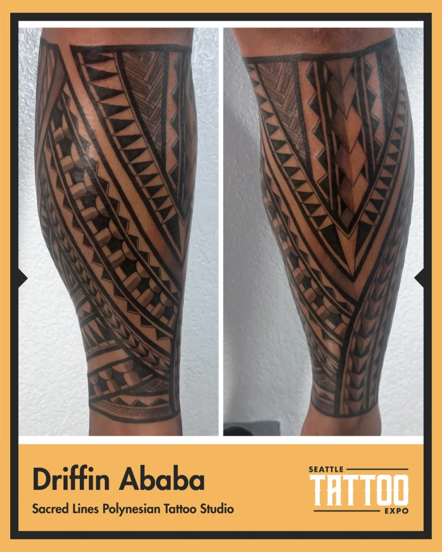 Tattoo by @sacred_lines_empirellc — tribal, geometric