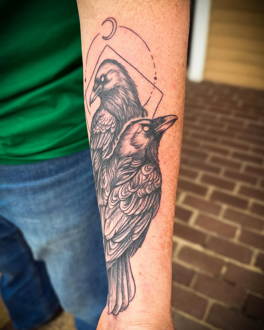 Tattoo by @tatsbyjesse — black_and_grey, realism