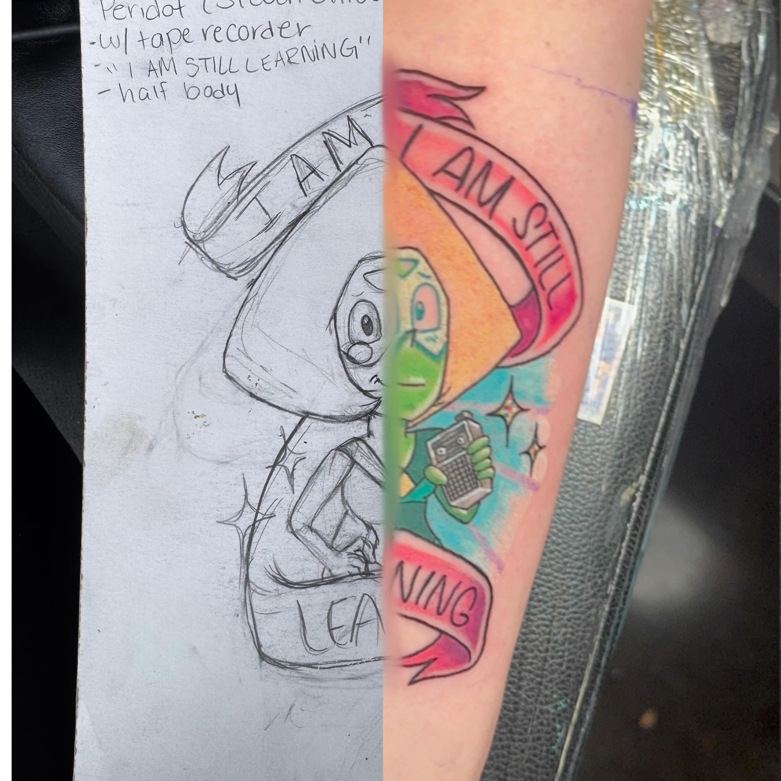 Tattoo by @paperairplanejane — dotwork
