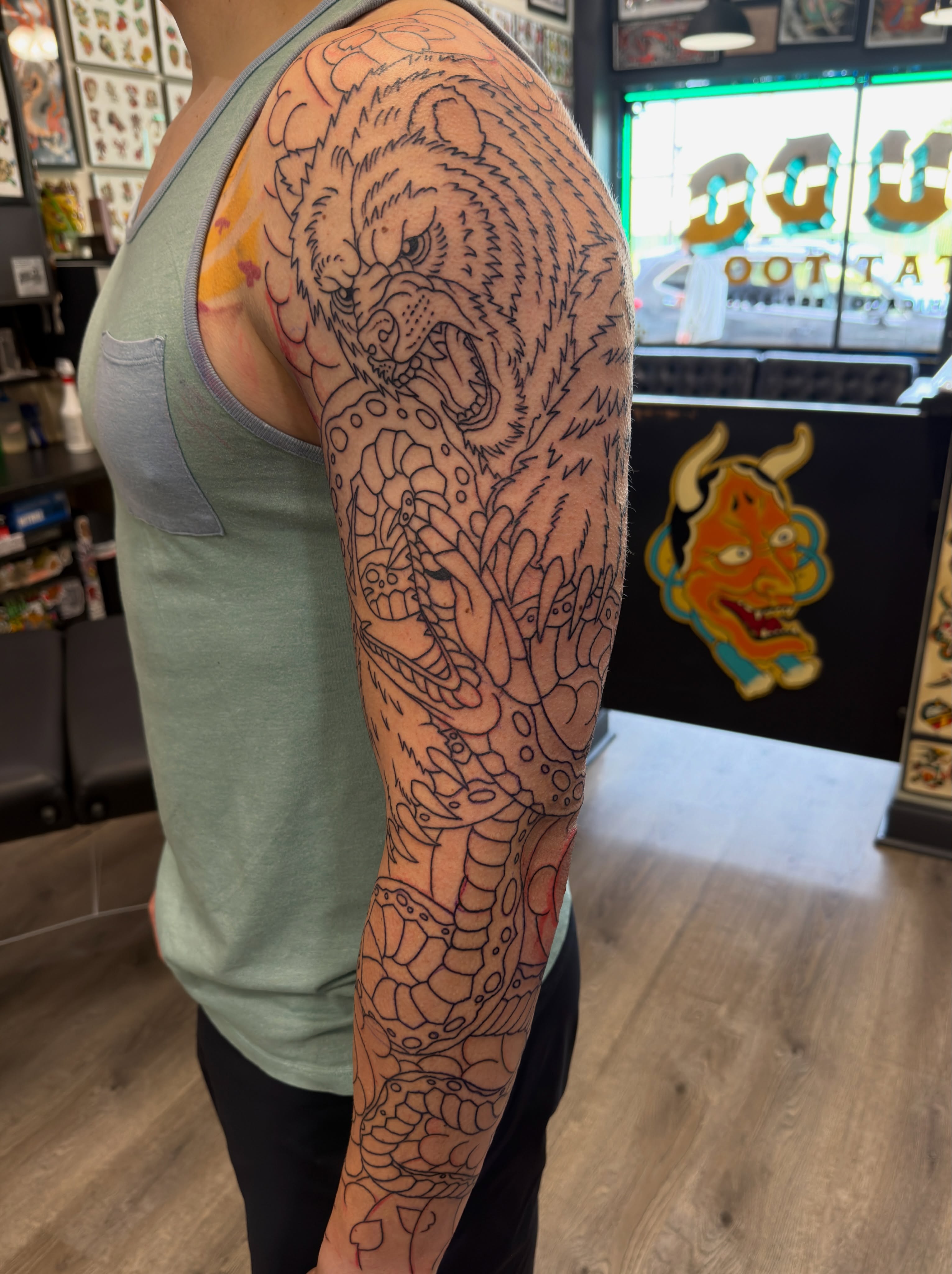 Tattoo by @dminus12 — japanese_irezumi