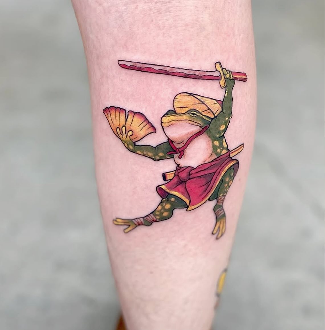 Tattoo by @gillygoatpokes — new_school, illustrative