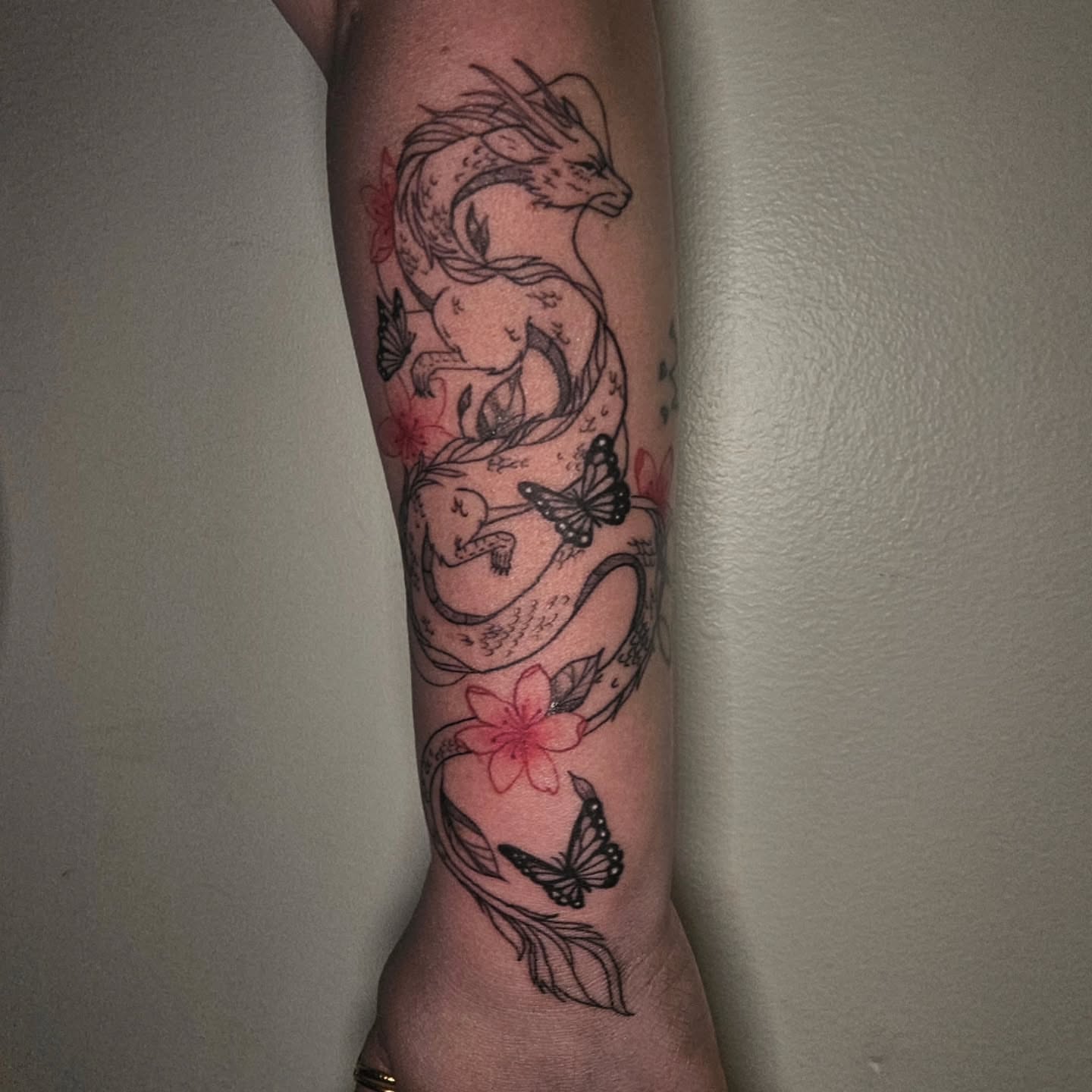 Tattoo by @prettybutpoisonink — neo_traditional, dotwork