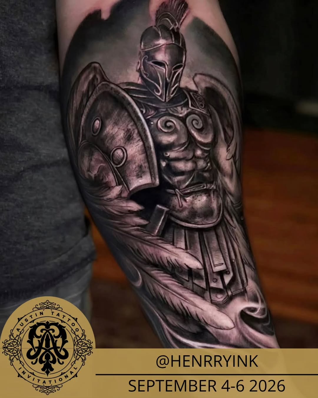 Tattoo by @henrryink — realism, black_and_grey
