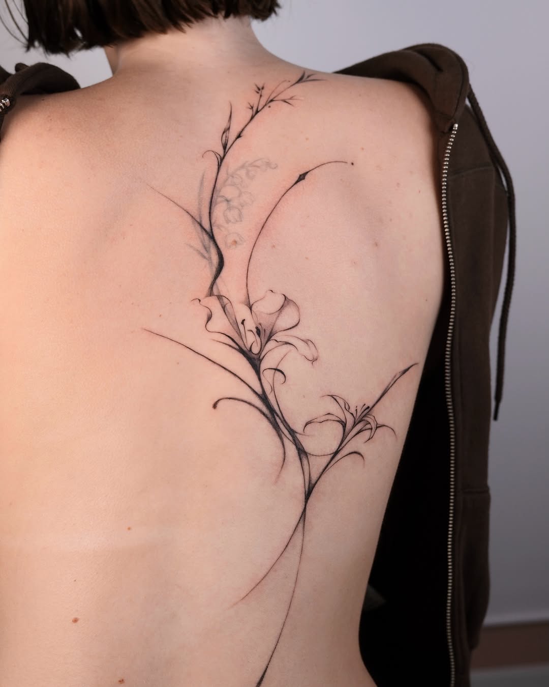 Tattoo by @maimaitatt — fine_line, black_and_grey