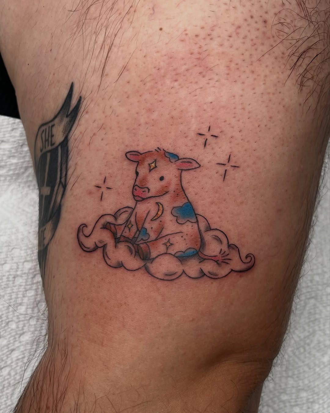Tattoo by @carrotstabz — new_school, ignorant
