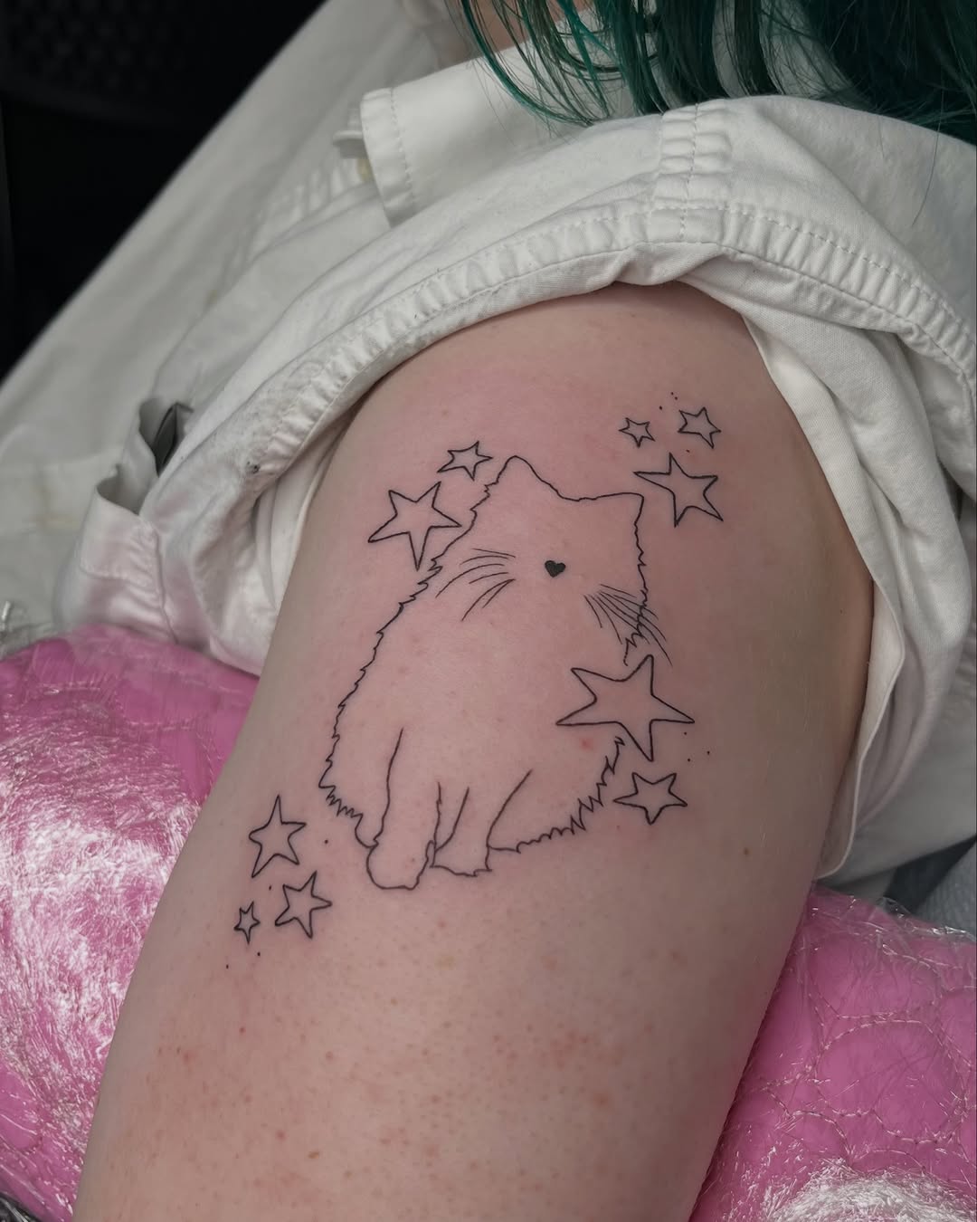 Tattoo by @carrotstabz — fine_line, minimalist