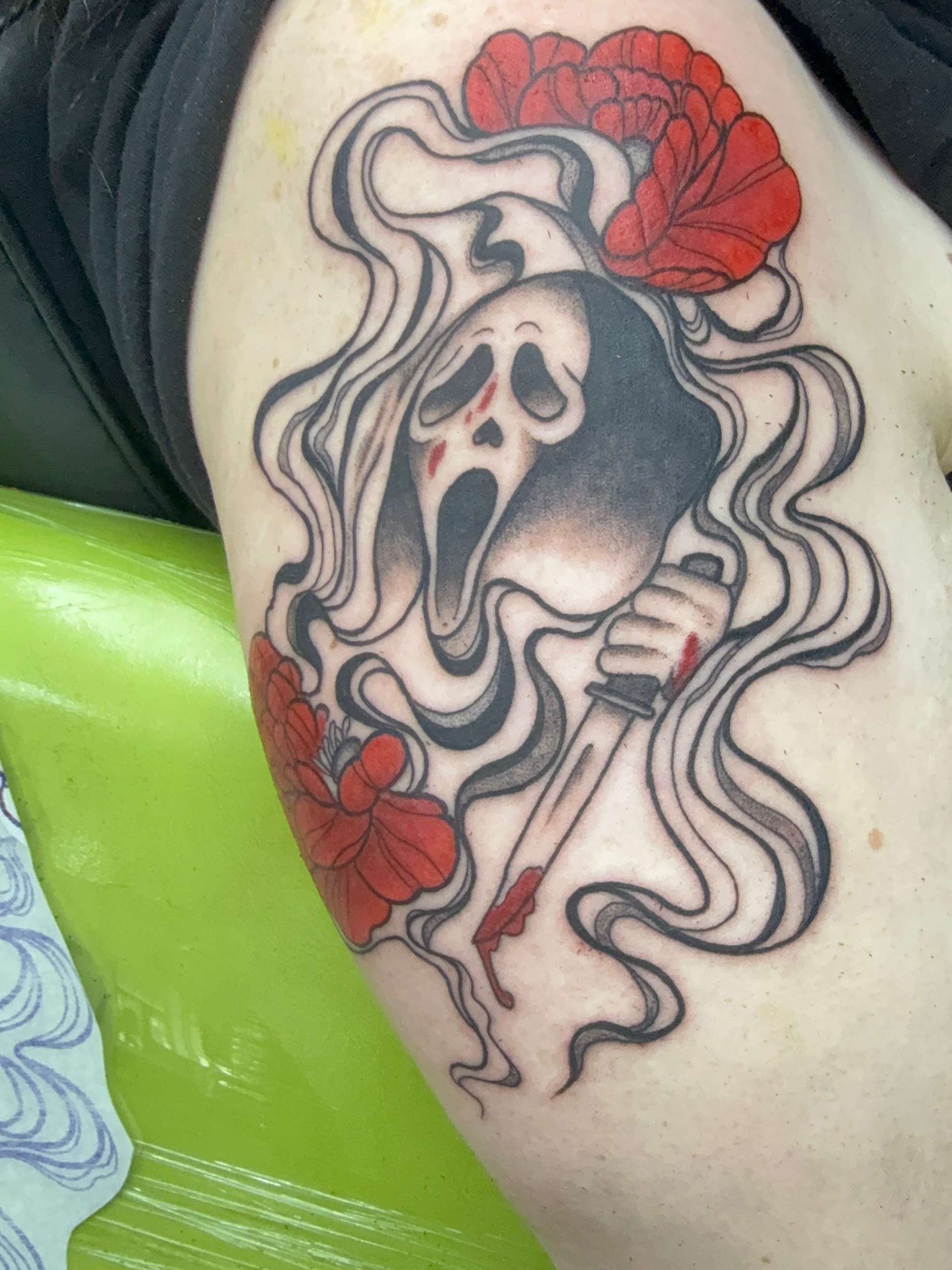 Tattoo by @toots_tattoos β neo_traditional, dark_realism