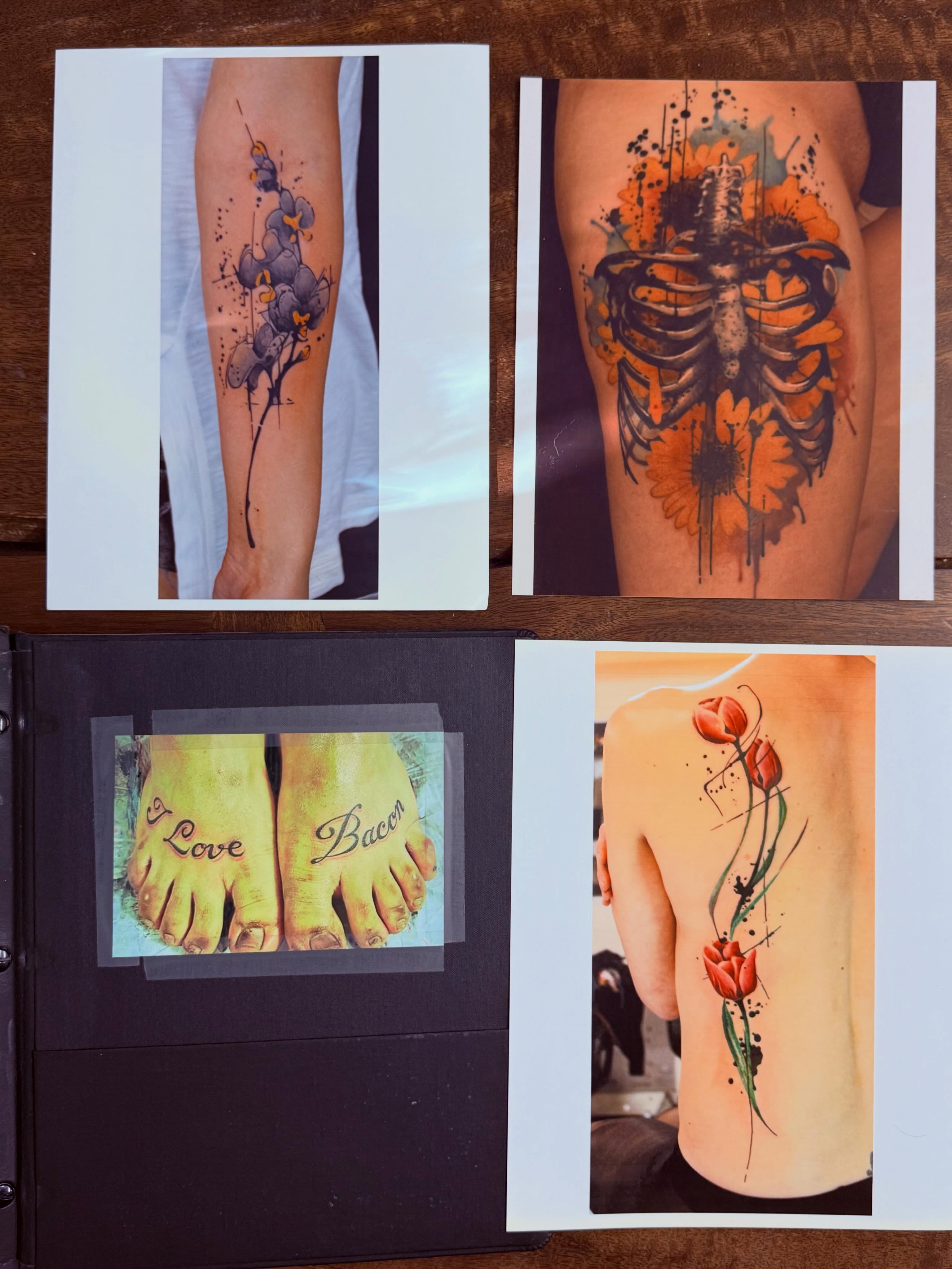 Tattoo by @mrcoffeybean — watercolor