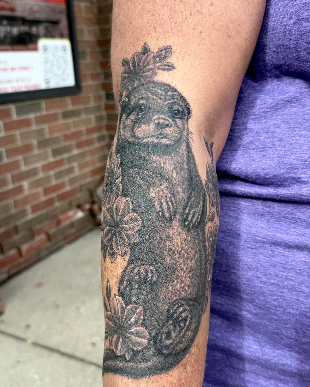 Tattoo by @glasscitytattoo — realism, black_and_grey