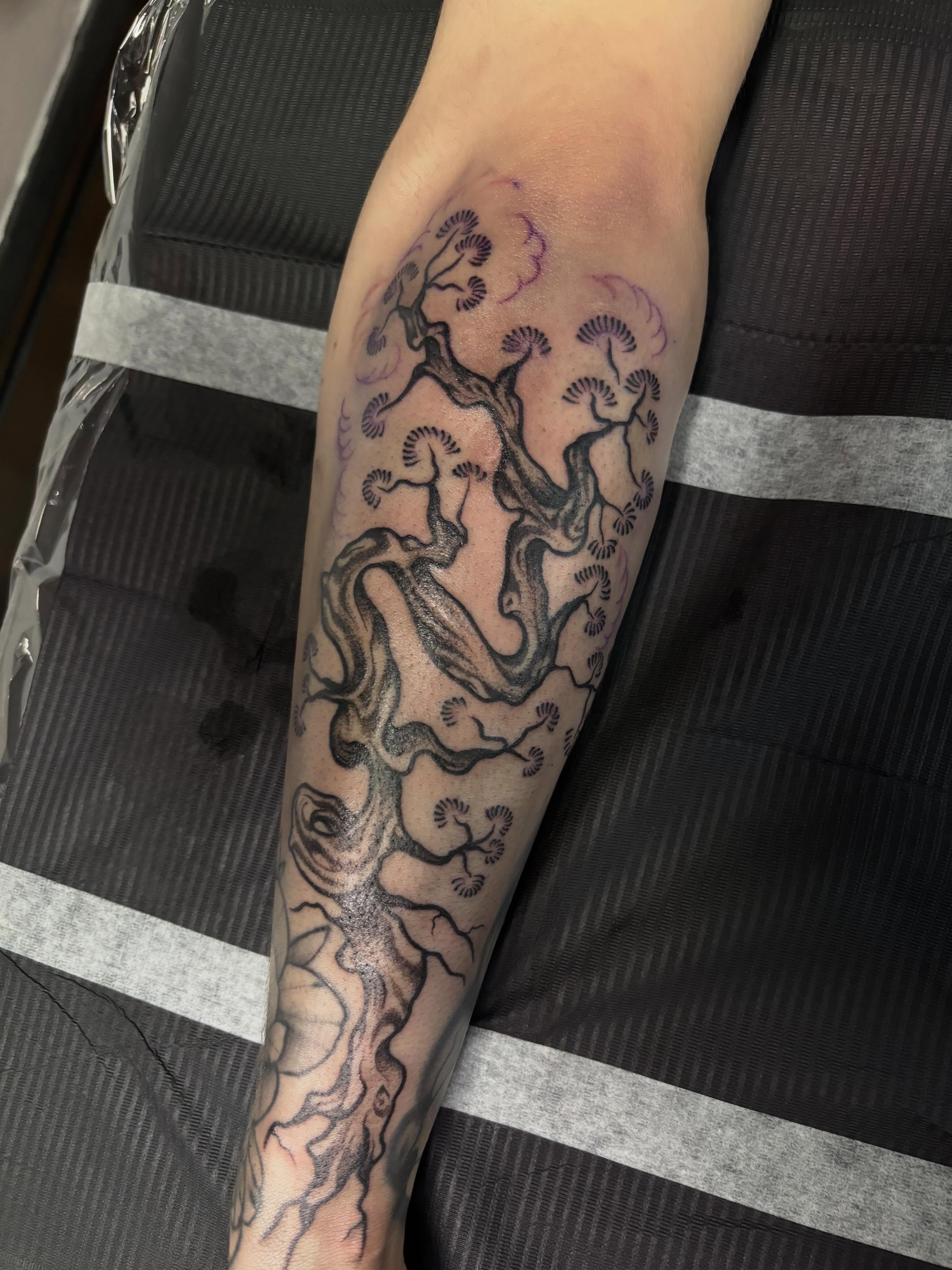 Tattoo by @jdawgdotgov — black_and_grey