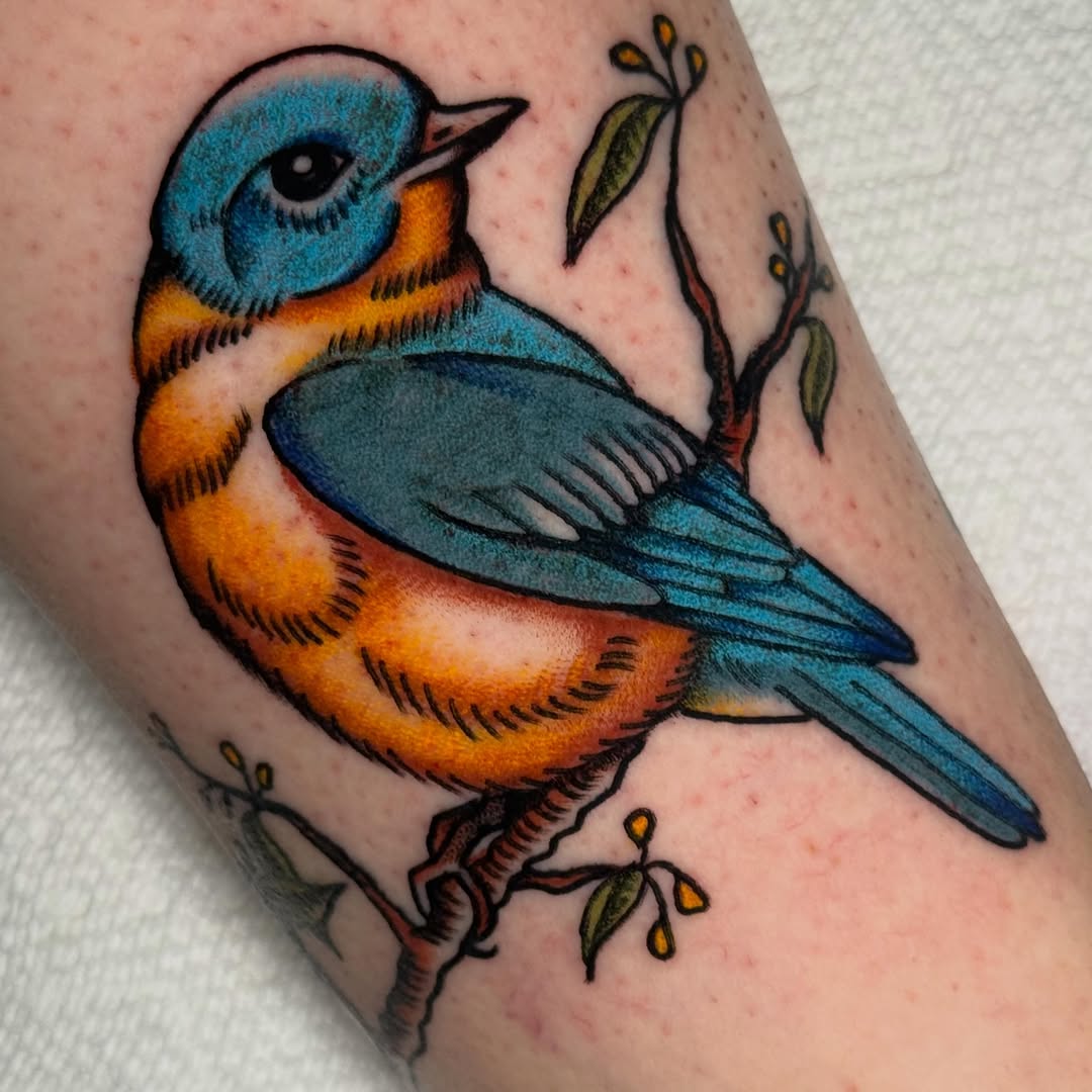 Tattoo by @freezedriedrainbow โ american_traditional