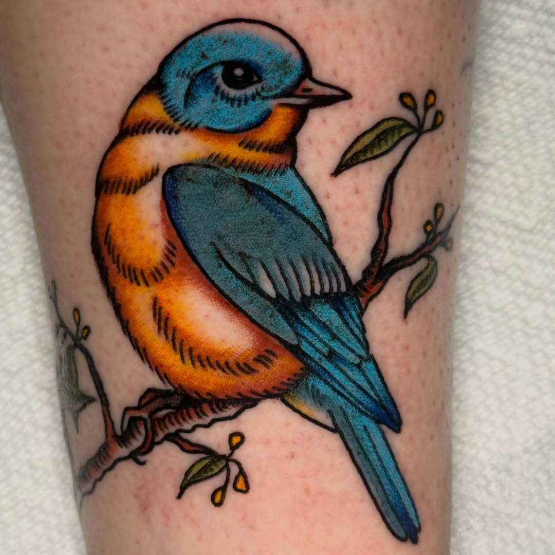 Tattoo by @freezedriedrainbow โ american_traditional