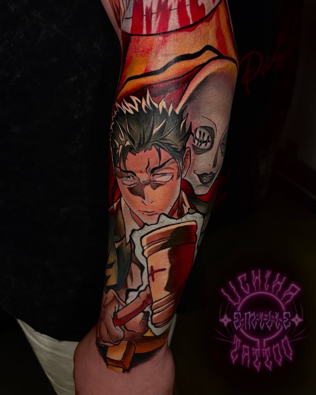 Tattoo by @uchiha_emilietattoo β anime, realism