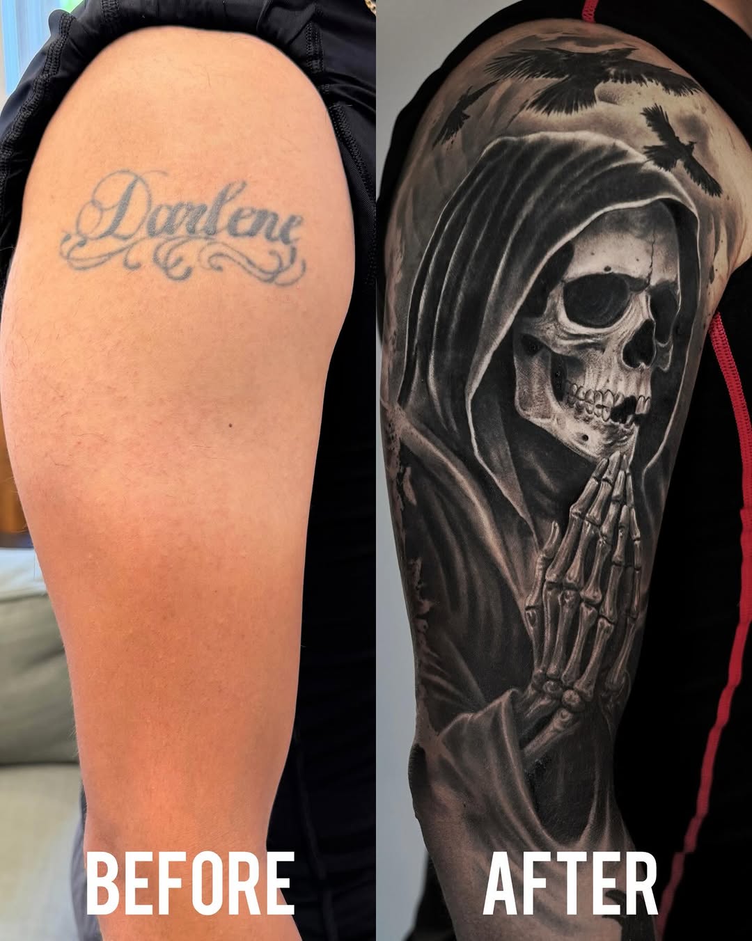Tattoo by @facundogiltattoo — realism, black_and_grey