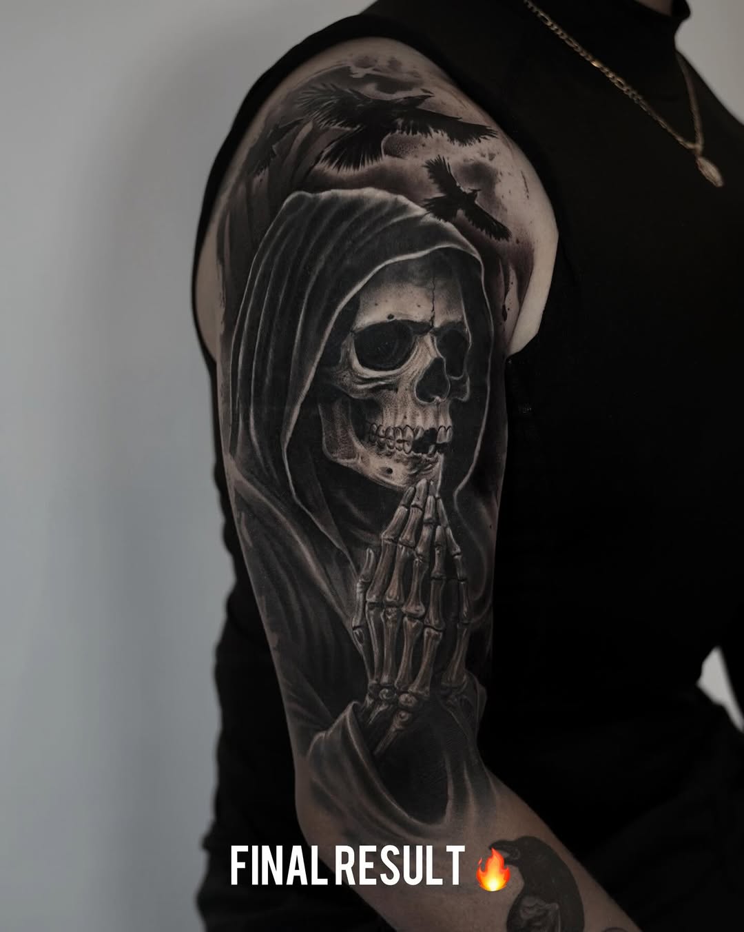Tattoo by @facundogiltattoo — realism, dark_realism
