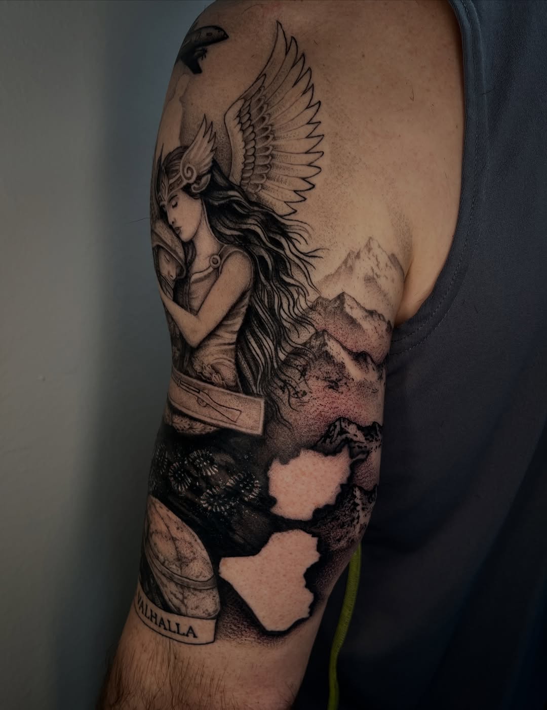 Tattoo by @tattoosbyjordanhunt — realism, black_and_grey