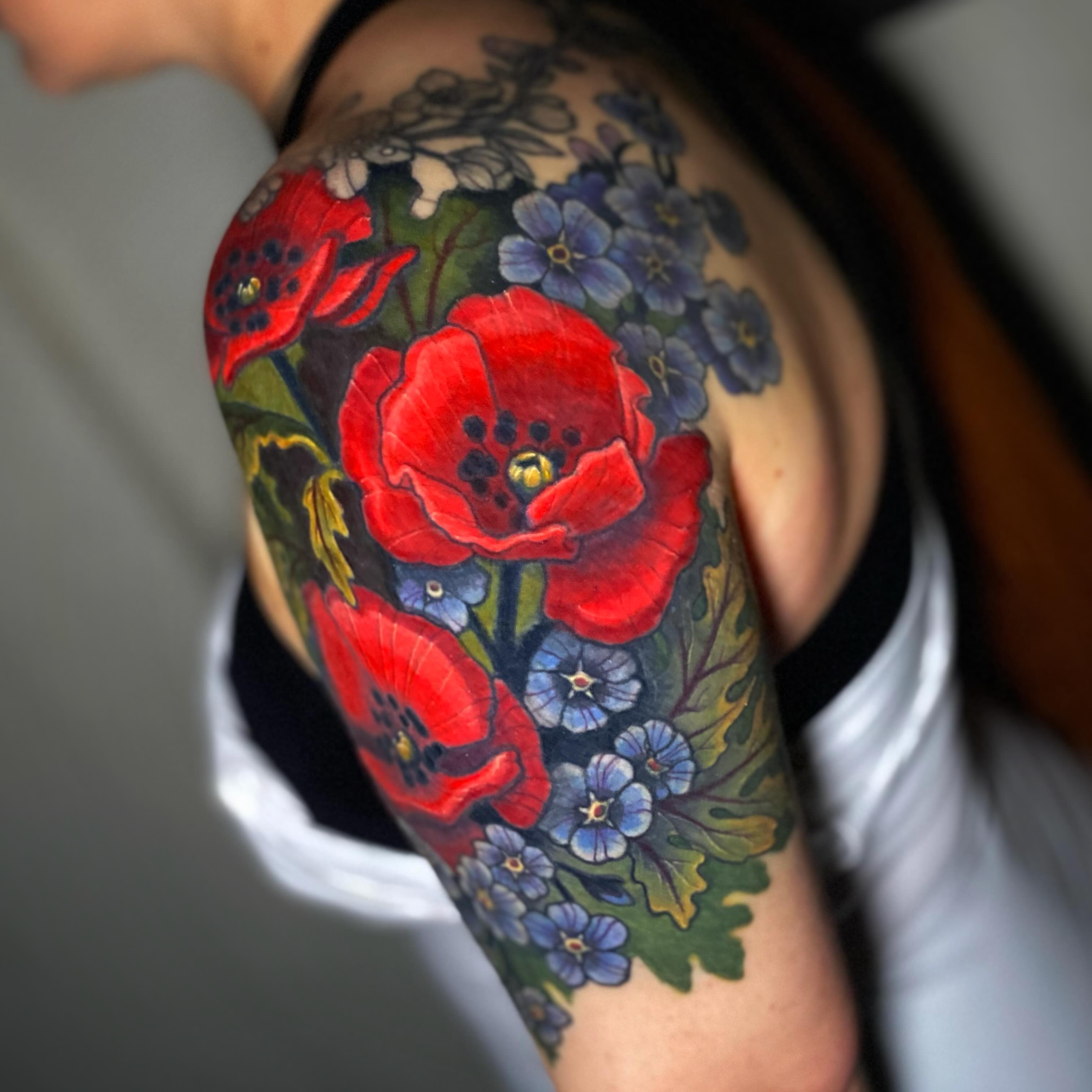 Tattoo by @lindsay.stardust — realism