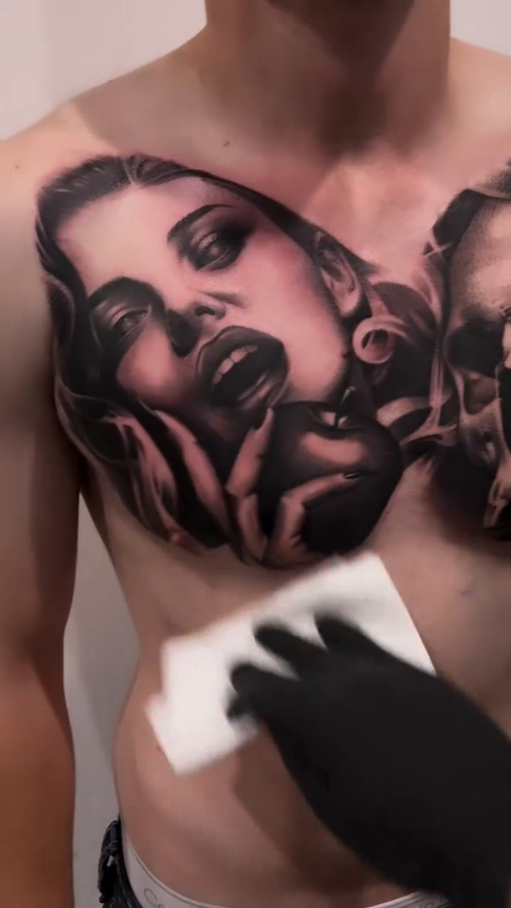 Tattoo by @xaviersalinastats β realism, black_and_grey