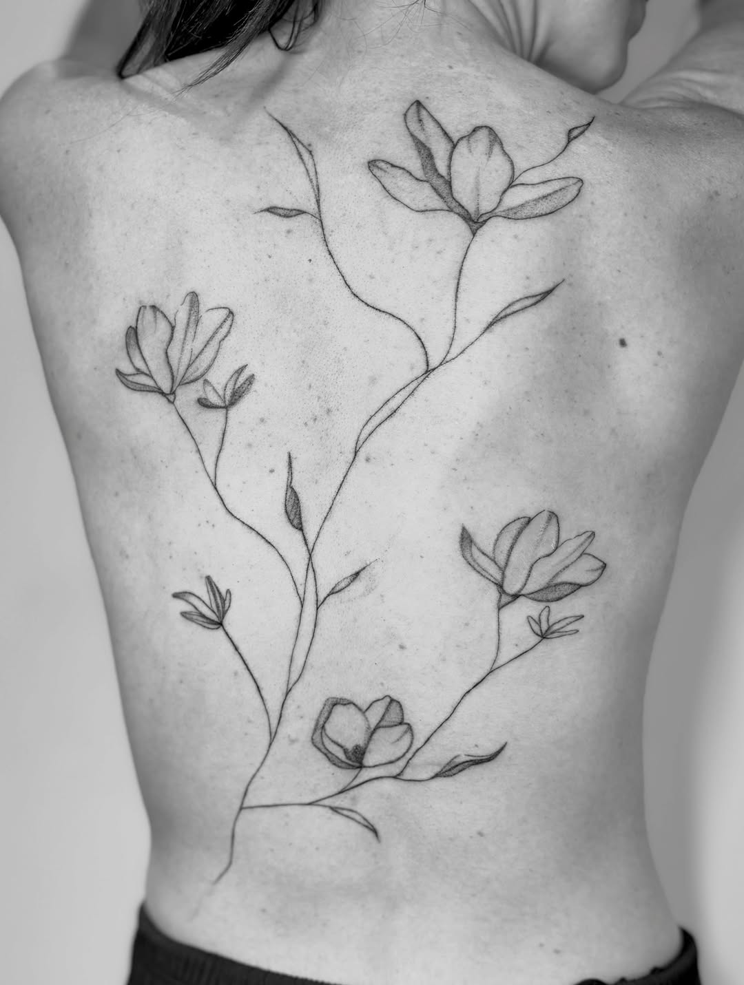Tattoo by @inkthelab — fine_line, black_and_grey