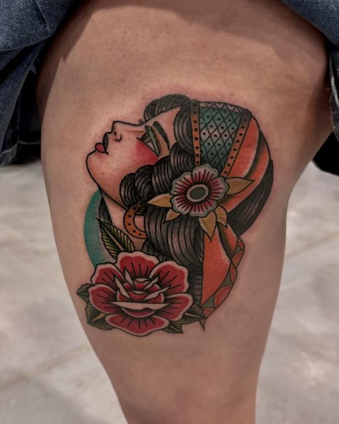 Tattoo by @elgoldoquetatua — american_traditional