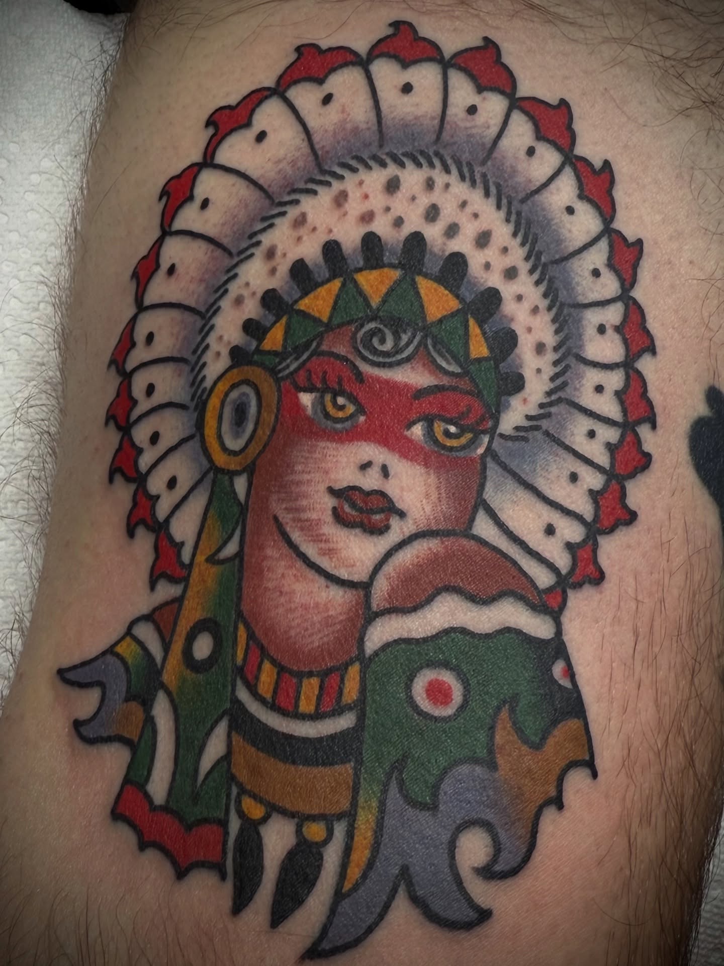 Tattoo by @billywhitetattoo — american_traditional