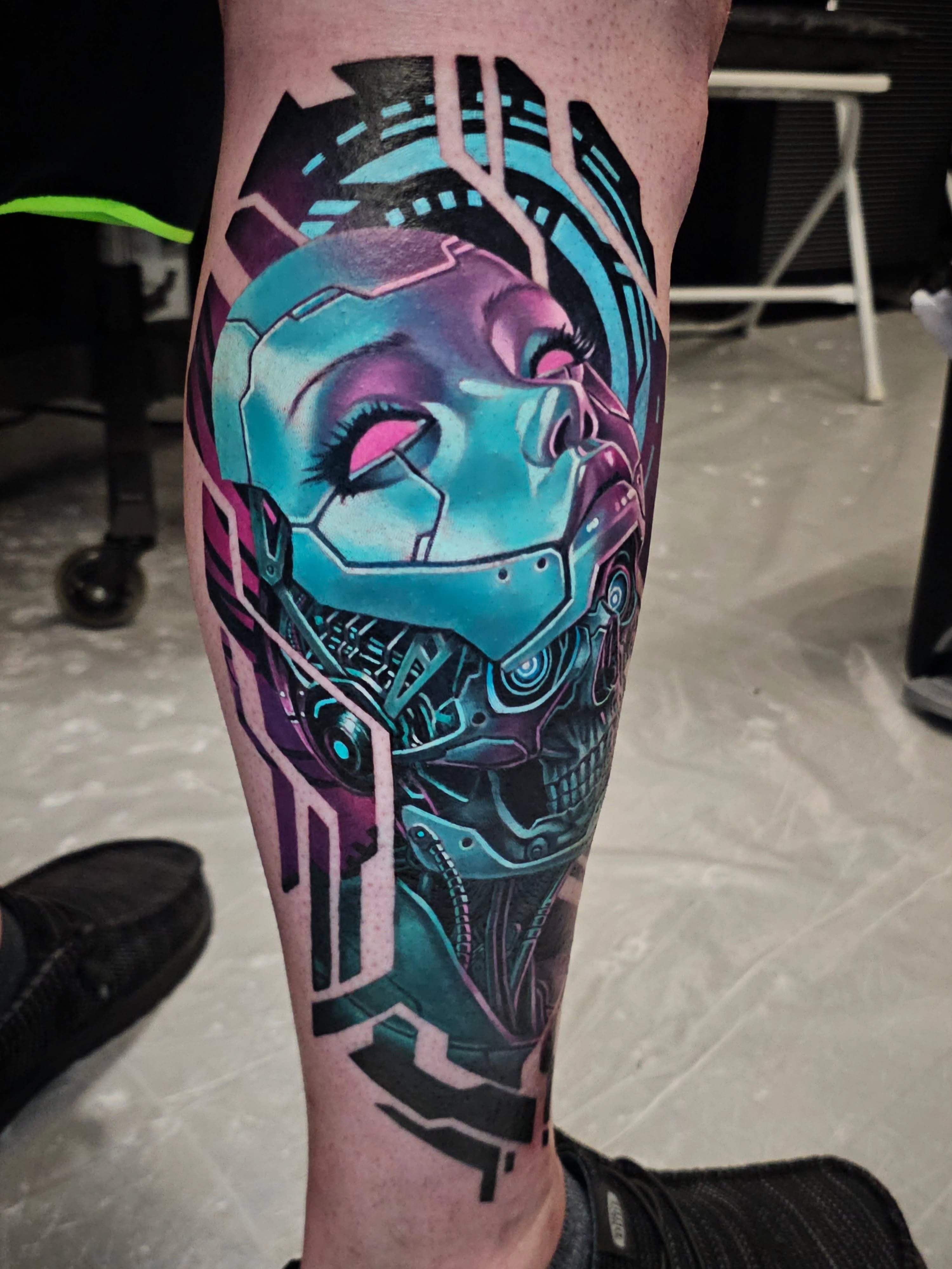 Tattoo by @waltwattstattoos — realism, blackwork
