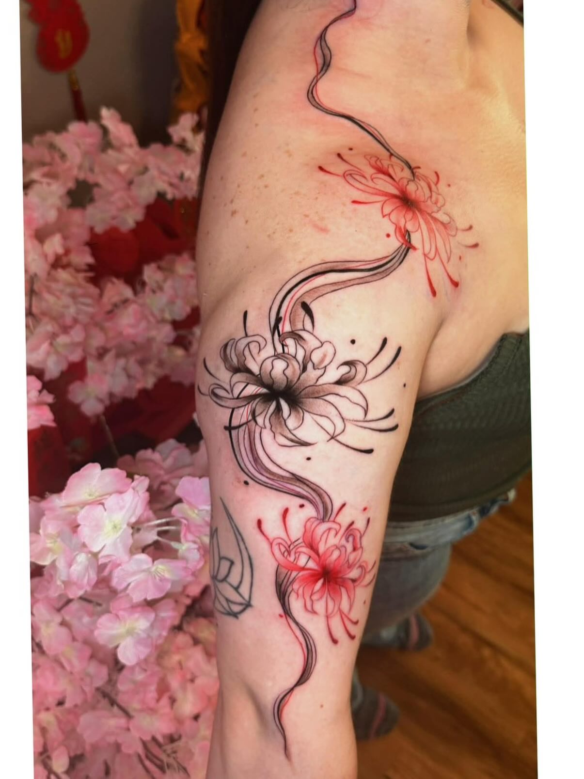 Tattoo by @thea_inklab — dotwork