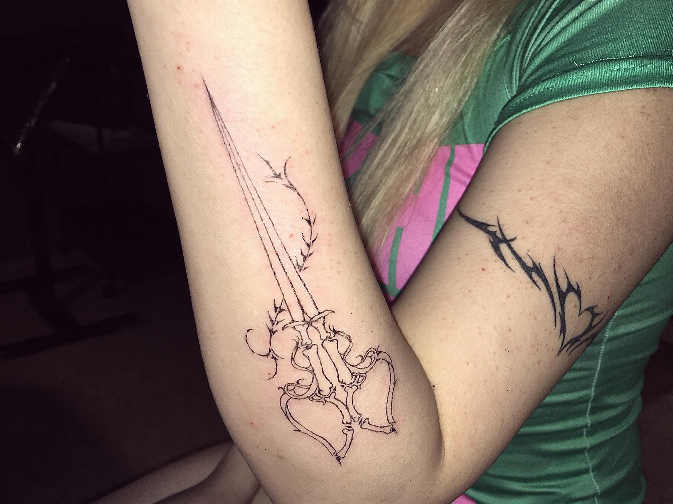 Tattoo by @nekult_tt — black_and_grey