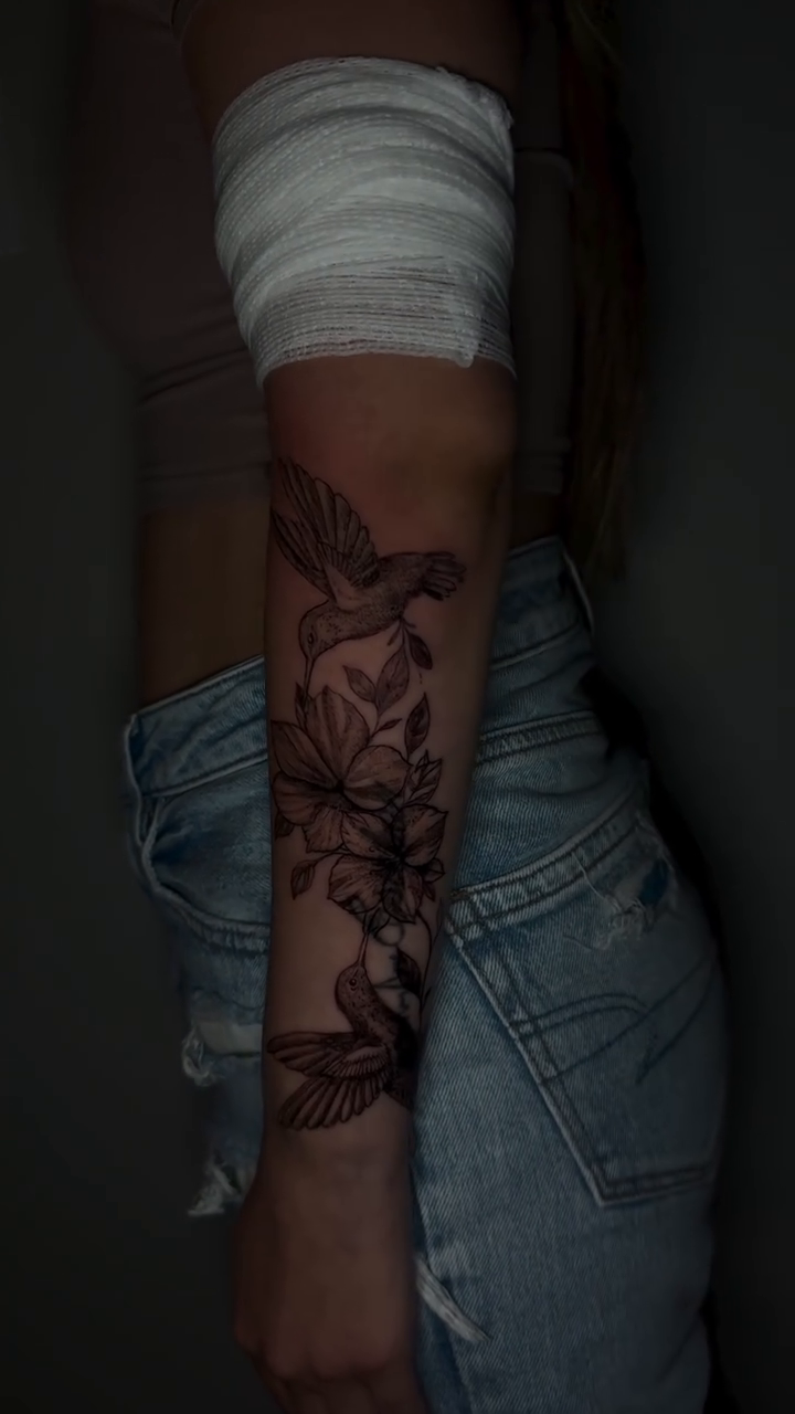 Tattoo by @antgot1nk — fine_line, black_and_grey