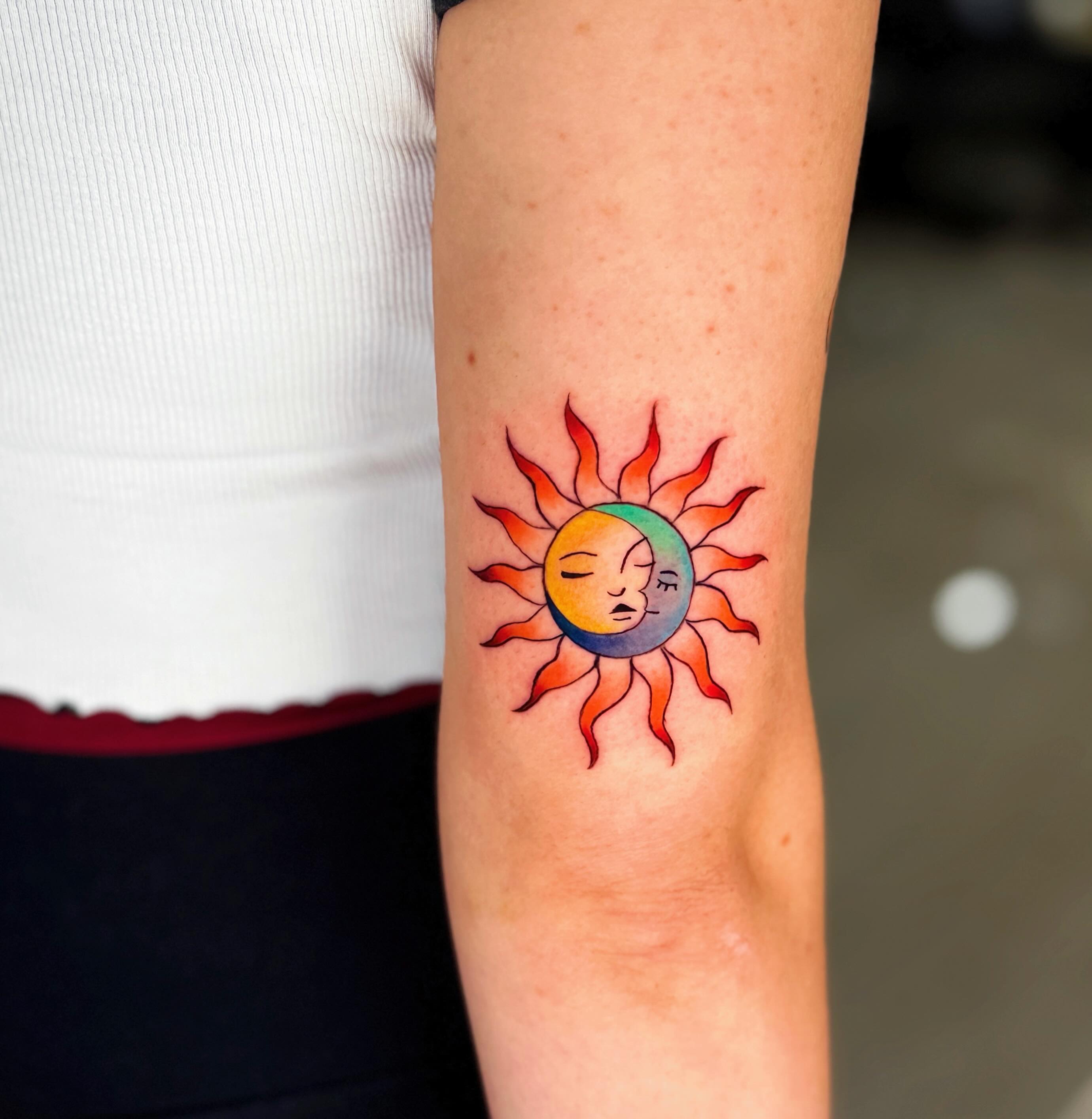 Tattoo by @thea_inklab — watercolor