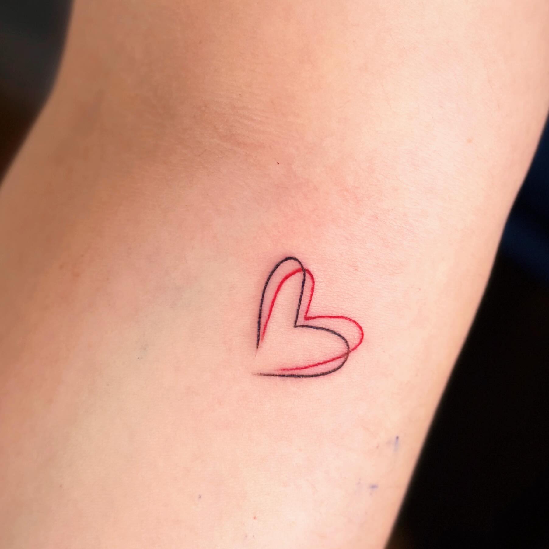 Tattoo by @thea_inklab — minimalist