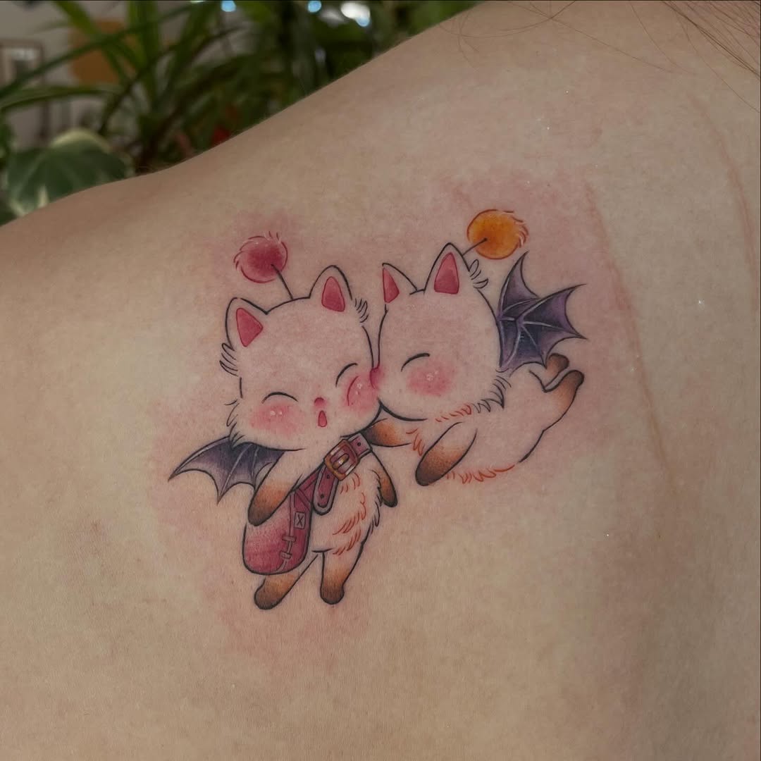 Tattoo by @alzster — anime