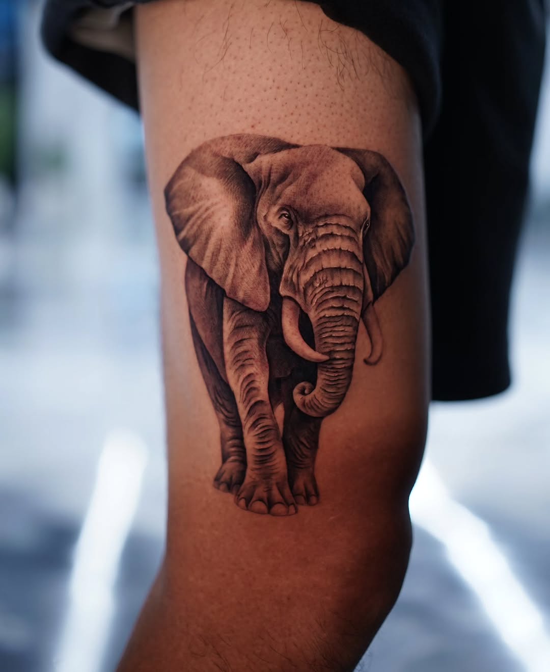 Tattoo by @inkbyesto — realism, black_and_grey