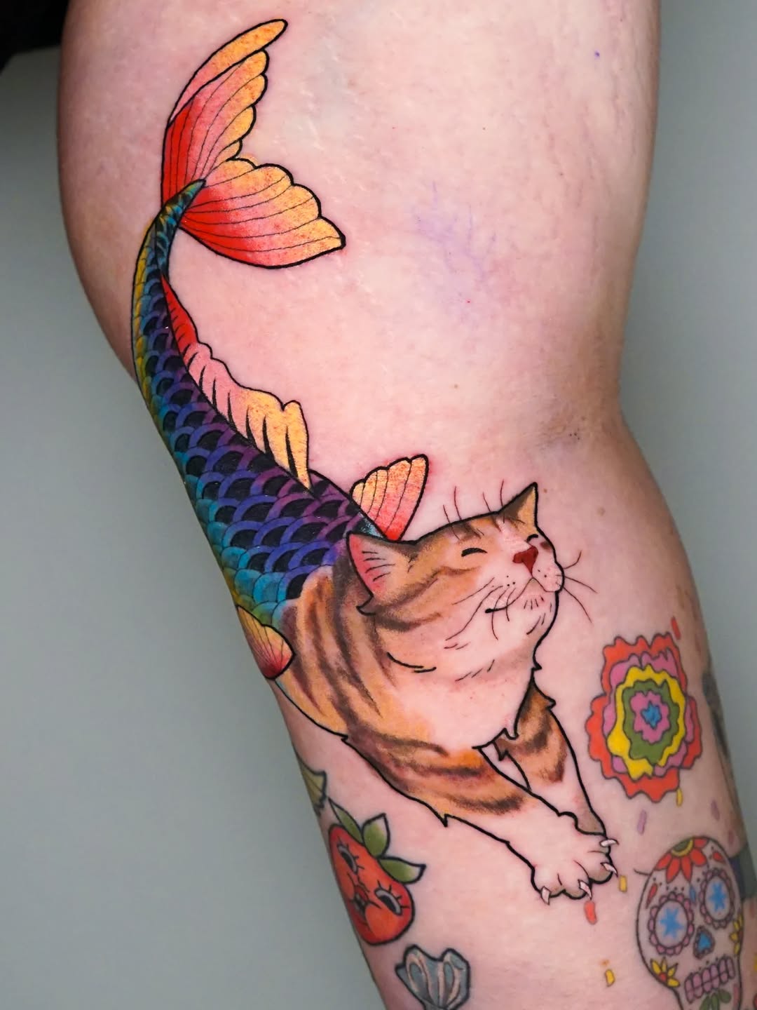 Tattoo by @kylieroyart — new_school, realism