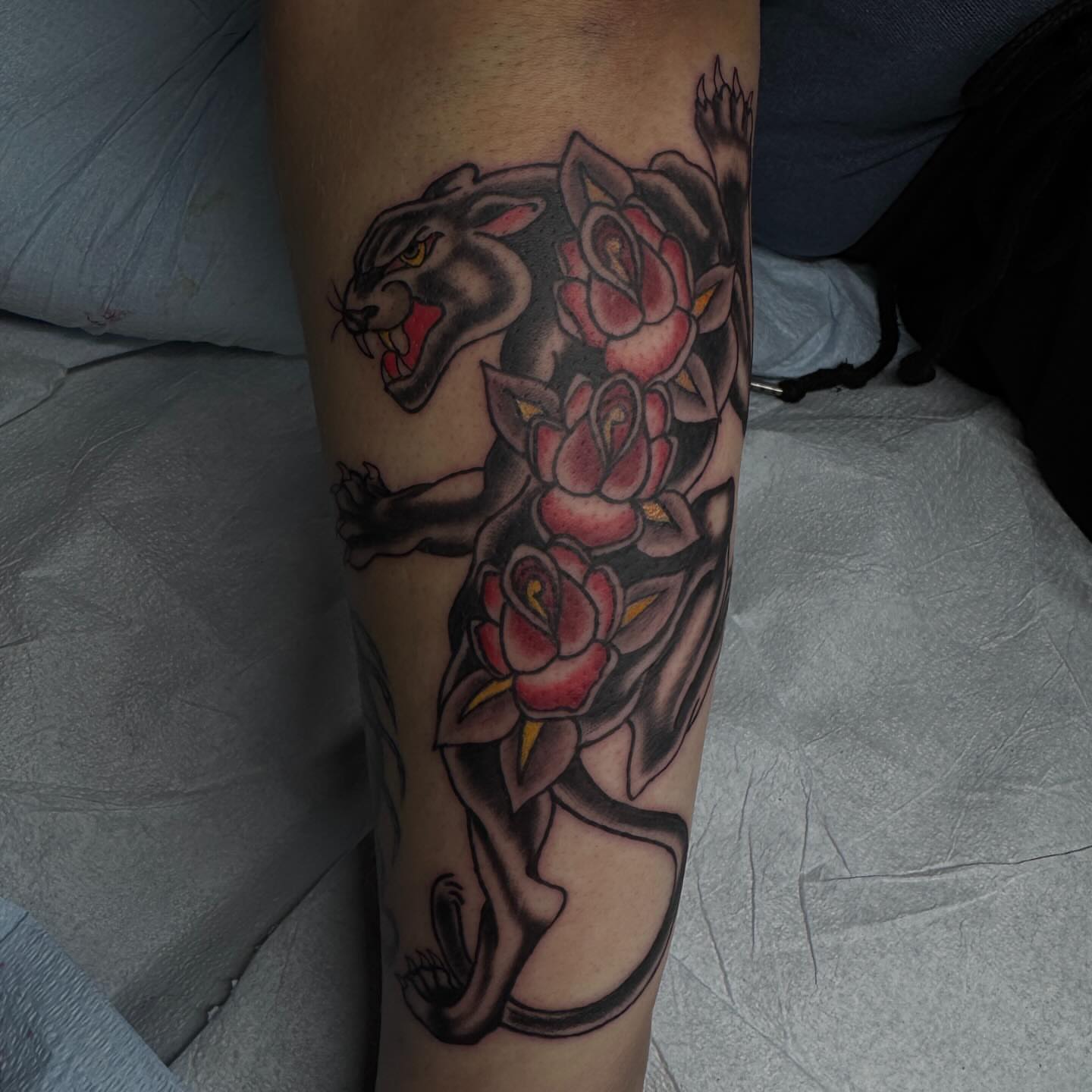 Tattoo by @ionasagetattoo — american_traditional, black_and_grey