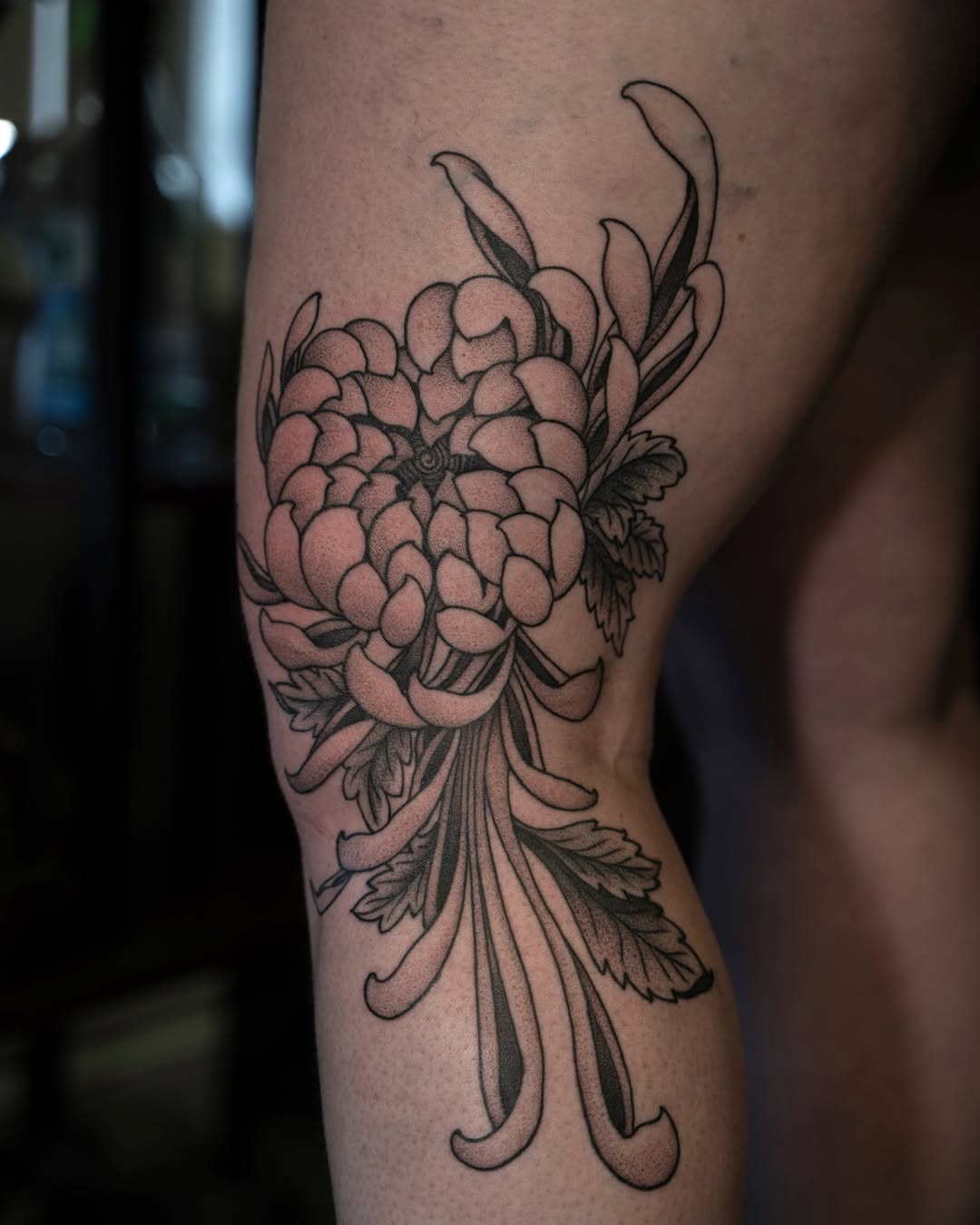Tattoo by @largedrpeppa β japanese_irezumi, dotwork