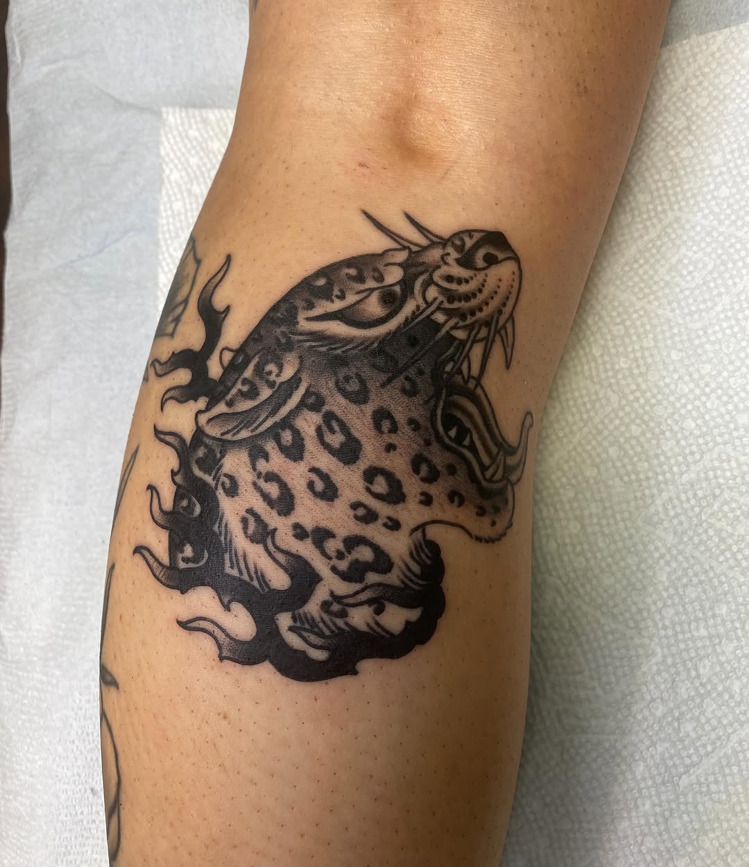 Tattoo by @_tommyboytattooer_ — american_traditional, black_and_grey