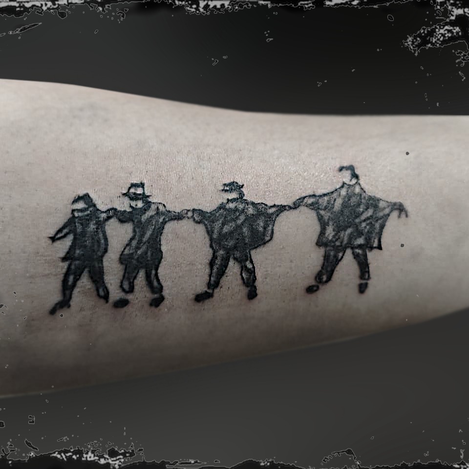 Tattoo by @inkzilla_tattoos — black_and_grey