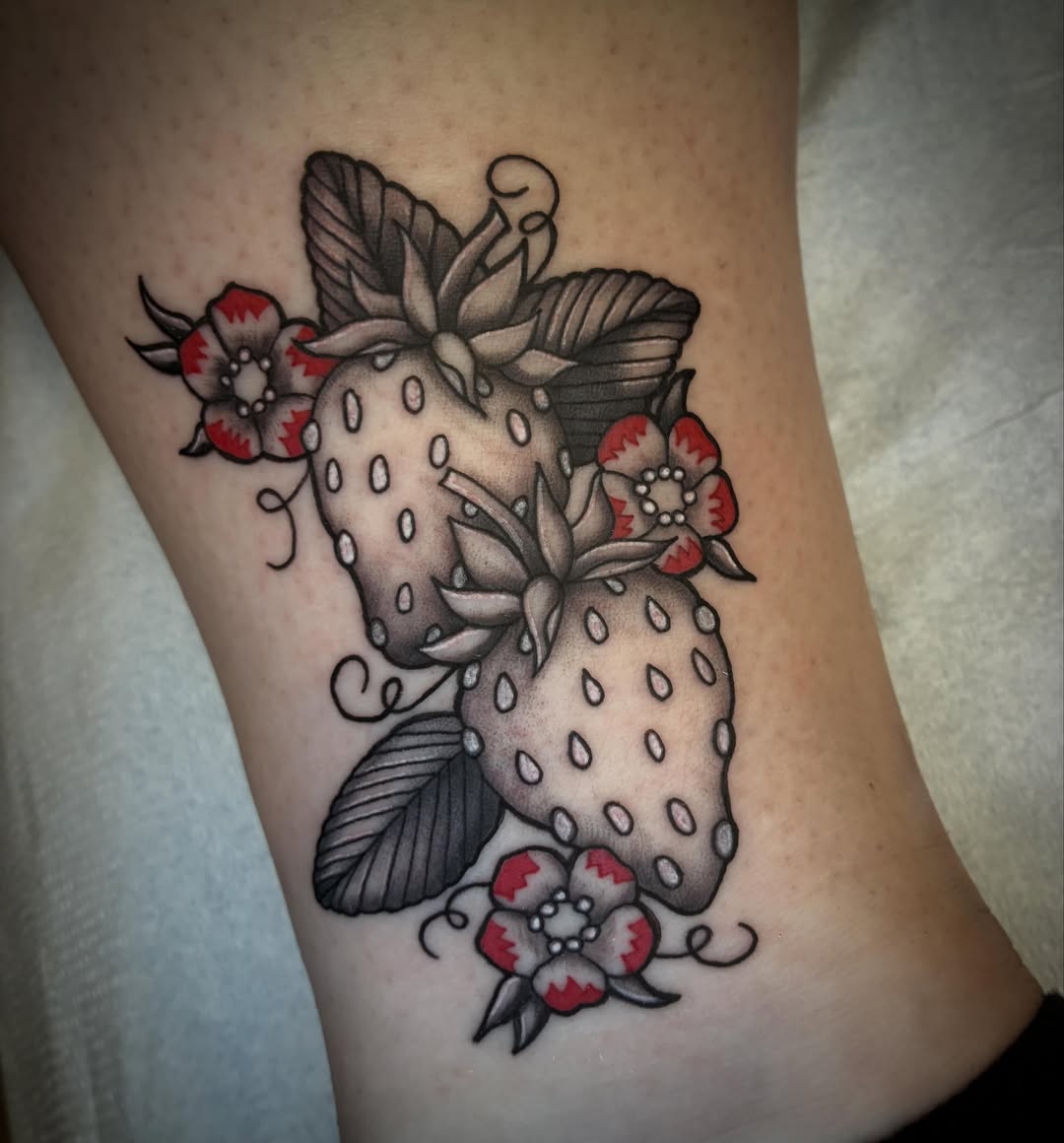Tattoo by @marzxink — black_and_grey