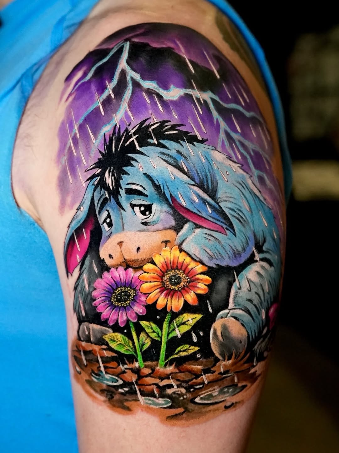 Tattoo by @locodharma — new_school, anime