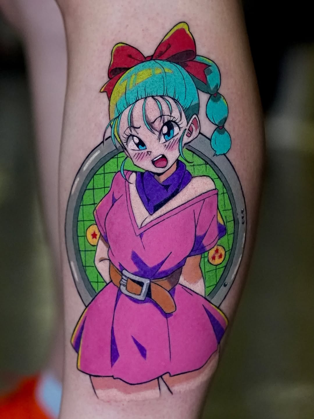 Tattoo by @locodharma — anime