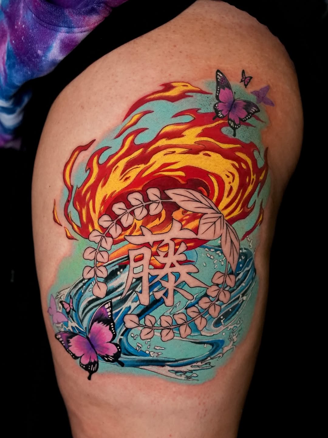 Tattoo by @locodharma — japanese_irezumi, anime