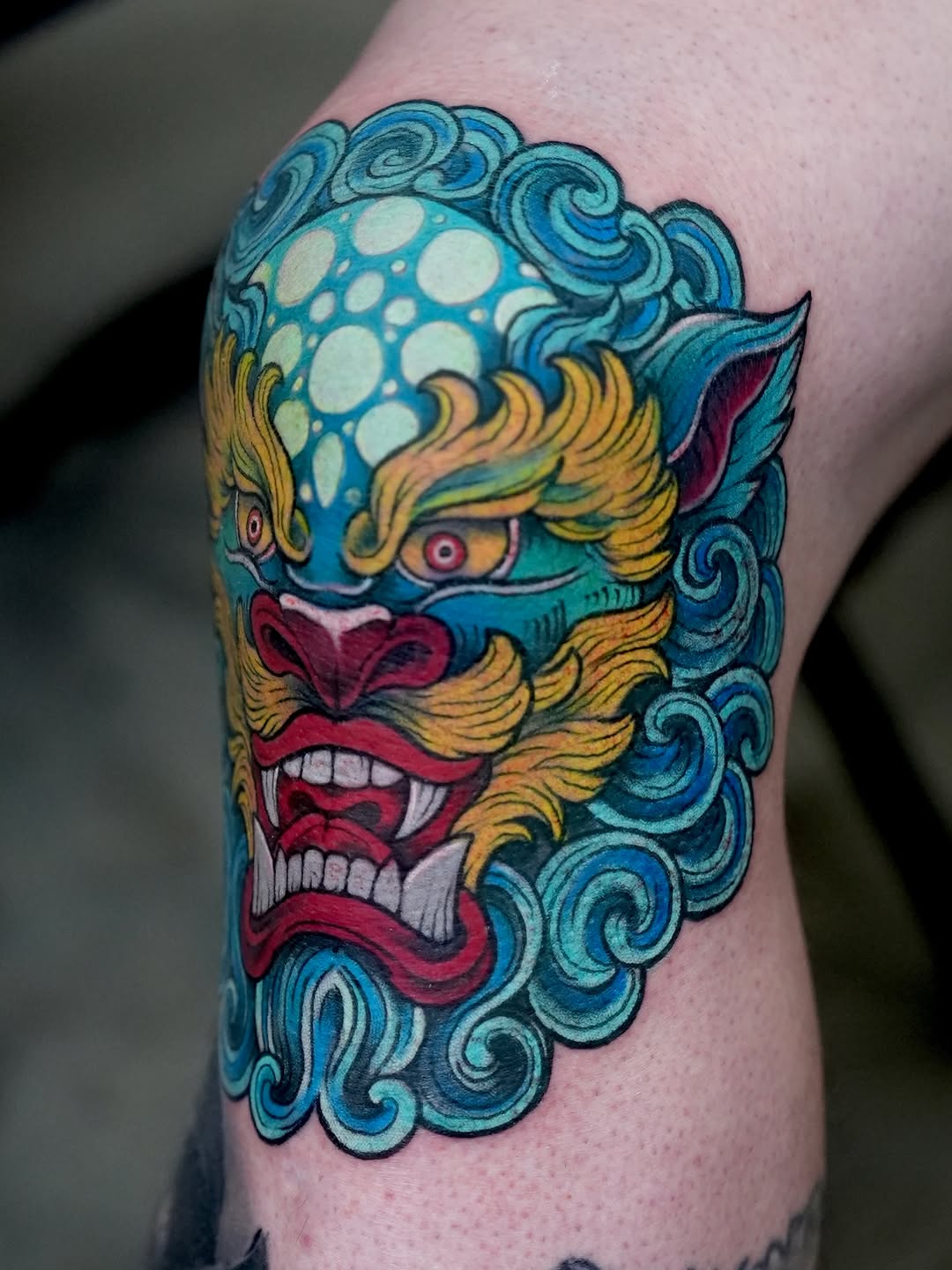 Tattoo by @locodharma — japanese_irezumi, neo_traditional